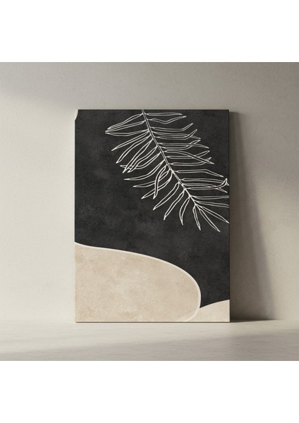 Minimalist Bitki Yaprakları Soyut Sanat Tablosu fiyatları