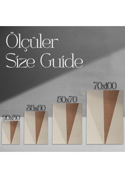 Geometrik Soyut Sanat Tablosu modelleri