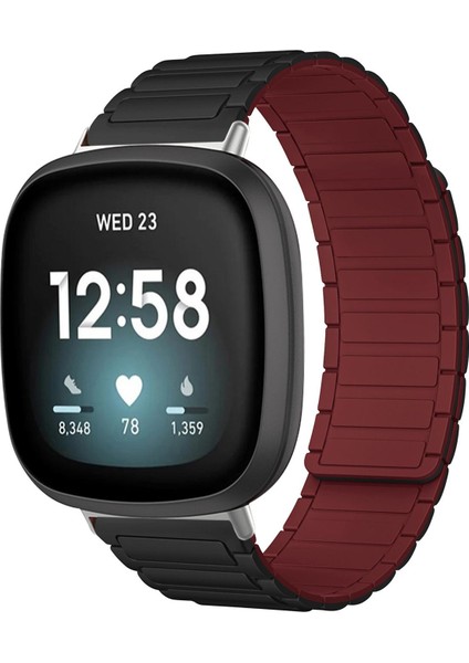 Silikon Saat Kordonu Fitbit Versa 4/3 / Sense 2 / Sense Için (Yurt Dışından)