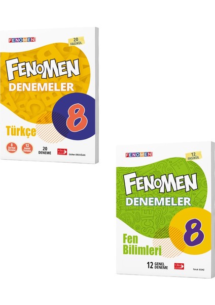8. Sınıf Türkçe Fen Bilimleri Deneme Seti Yeni 2022