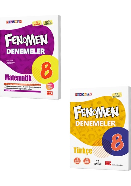 8. Sınıf Matematik Türkçe Deneme Seti Yeni 2022