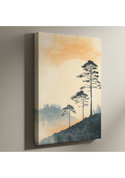 Sakin Doğa Manzarası Tablosu