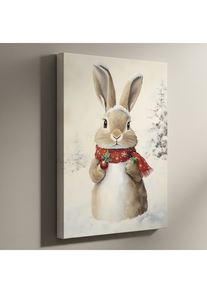 Kış Masalı Tavşan Tablosu
