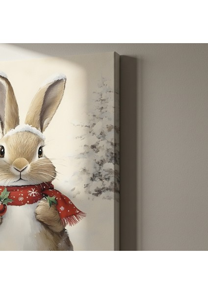 Kış Masalı Tavşan Tablosu indirimleri