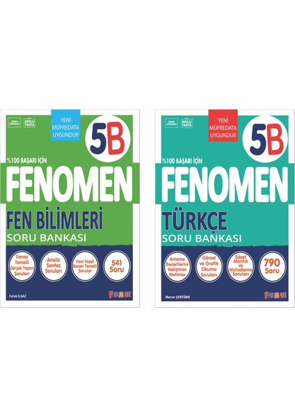 5. Sınıf Türkçe Fen Bilimleri Fenomen Soru Seti Yeni 2022