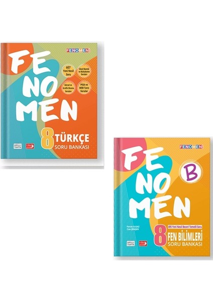 8. Sınıf LGS Türkçe Fen Bilimleri Fenomen Soru Seti Yeni 2022