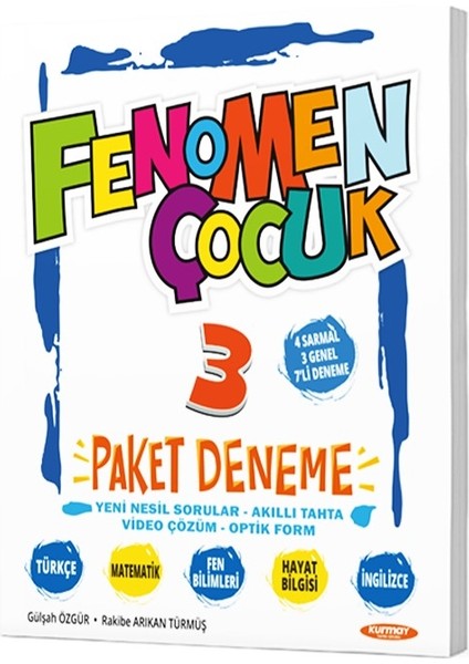 Fenomen Çocuk 3. Sınıf Paket Deneme 7 Deneme