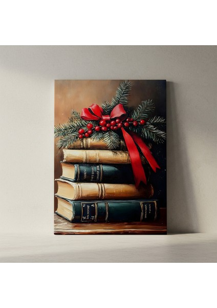 Kış Masalı Kitap Yığını Tablosu fiyatları