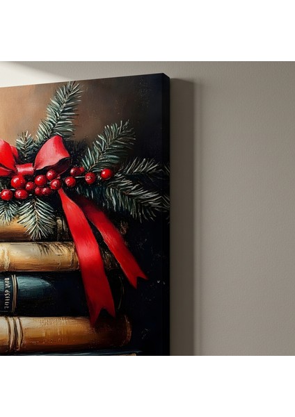 Kış Masalı Kitap Yığını Tablosu indirimleri