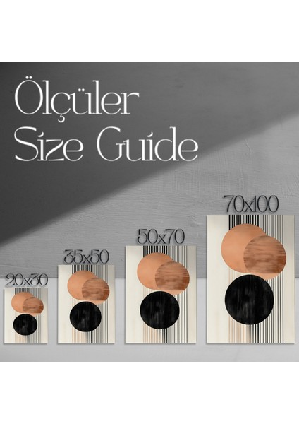 Soyut Geometrik Daireler Tablosu modelleri