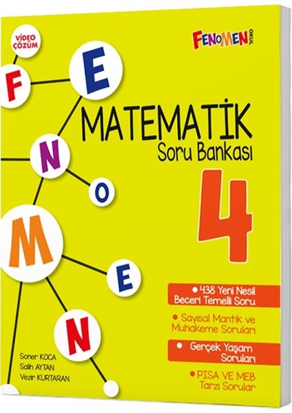Fenomen 4. Sınıf Matematik Soru Bankası