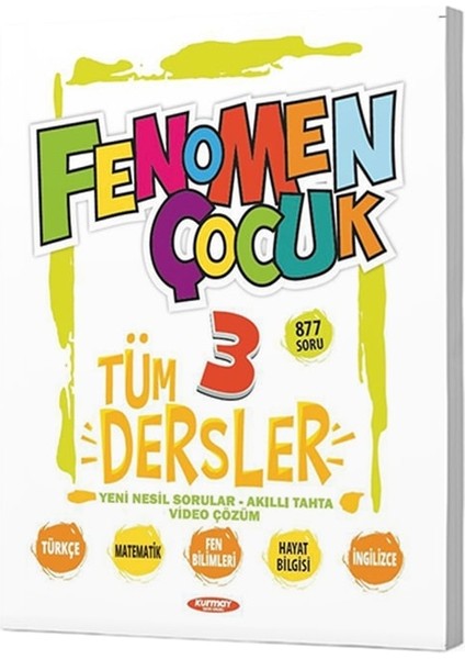 Fenomen Çocuk 3. Sınıf Tüm Dersler Soru Bankası