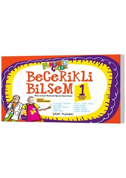 Fenomen Çocuk 2026 1. Sınıf Becerikli Bilsem Hazırlık Kitabı Güncel Baskı