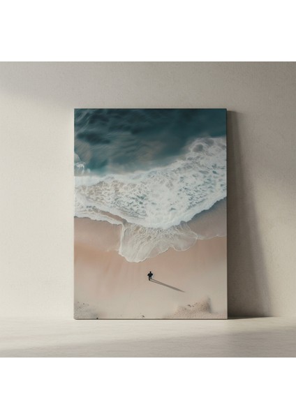 Sahilde Yalnızlık Anı Tablosu fiyatları