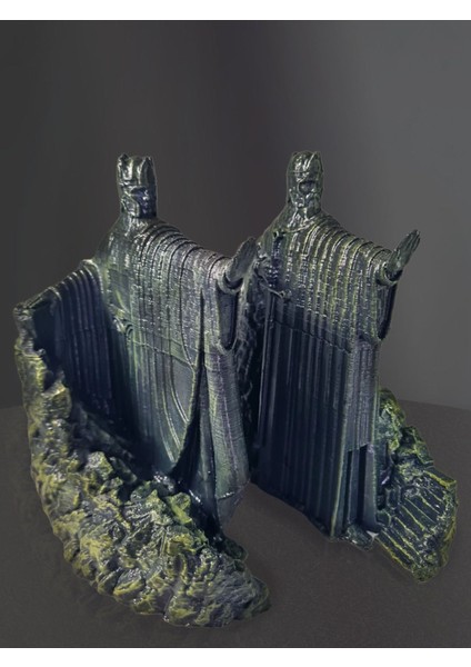 3D Argonath Heykelleri Kitap Tutucu,yüzüklerin Efendisi Figür,argonath Booked,2parça(Sağ,sol)