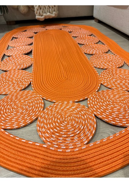 Cookie Jüt Hasırlı El Örgüsü Kilim modelleri