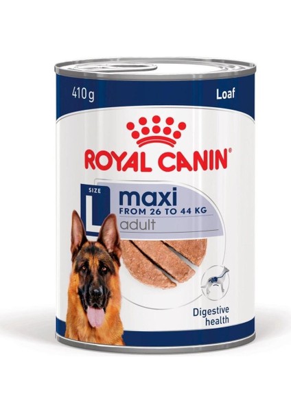 Büyük Irklar için Yaş Konserve Köpek Maması 410g