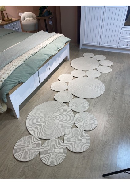 Snake Hasır Jüt Bej Yolluk Halı Kilim fırsatları