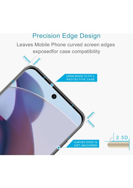 Motorola Moto G Stylus Için 50PCS Temperli Gl Filmi Motorola Moto G Stylus 5g 2023 (50 Pc) Için (Yurt Dışından) modelleri