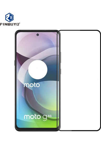 Motorola Moto G22 Için Pinwuyo 9h 2.5d Tam Ekran Temperli Gl Film (Yurt Dışından)
