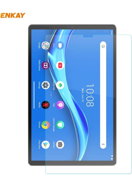 Lenovo M10 Plus 10.3 Enkay 9h Temperli Gl Koruyucu Için (Yurt Dışından)