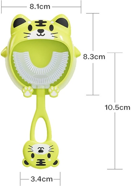 S8 2pcs U Şekilli Bebek Ağız Temizleme Diş Fırçası (Yurt Dışından) modelleri