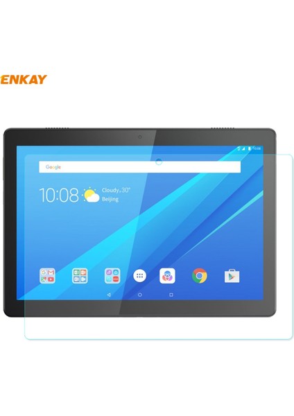 Lenovo Smart Tab M10 10.1 Enkay 9h Temperli Gl Koruyucu Için (Yurt Dışından)