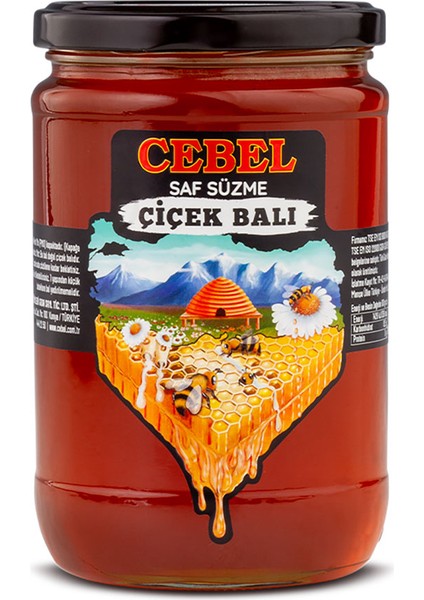 Süzme Çiçek Bal 850 gr