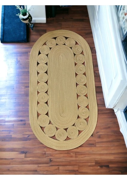 Jüt Hasırlı El Örgüsü Kilim fiyatları