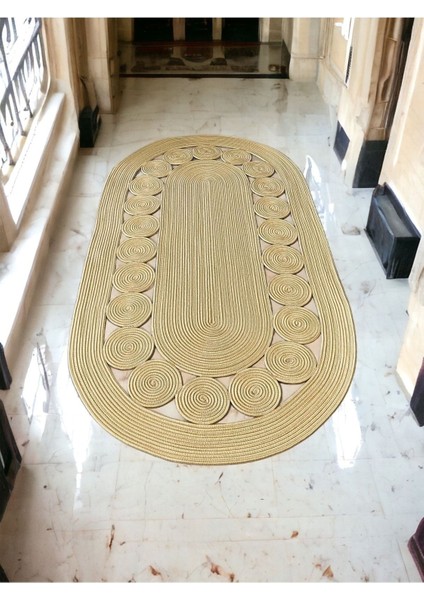 Jüt Hasırlı El Örgüsü Kilim modelleri