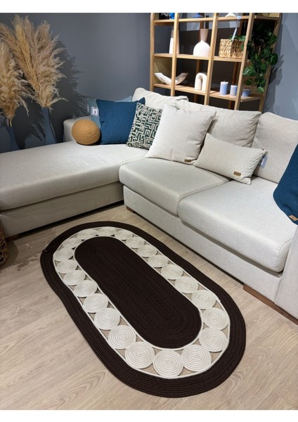 Cookie Jüt Hasırlı El Örgüsü Kilim fiyatları