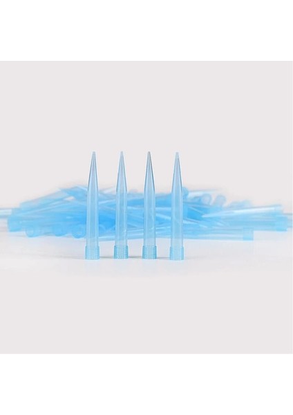 Mavi Plastik Pipet Ucu 500 Adet
