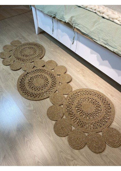 Snake Hasır Jüt Bej Yolluk Halı Kilim fiyatları