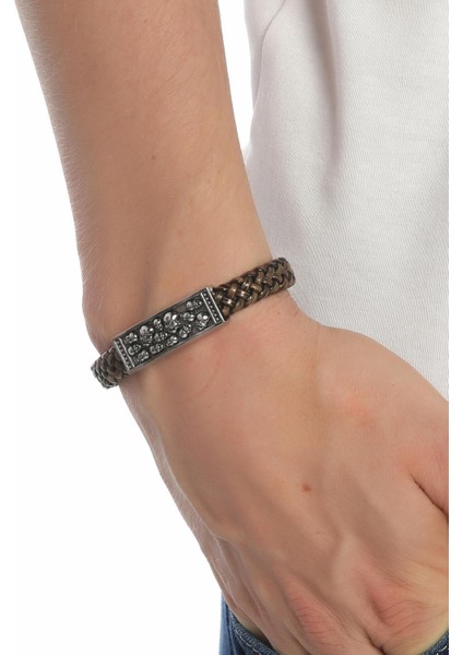 Kurukafa Stün Bronz Unisex Bileklik 20 cm 1101-1200 modelleri