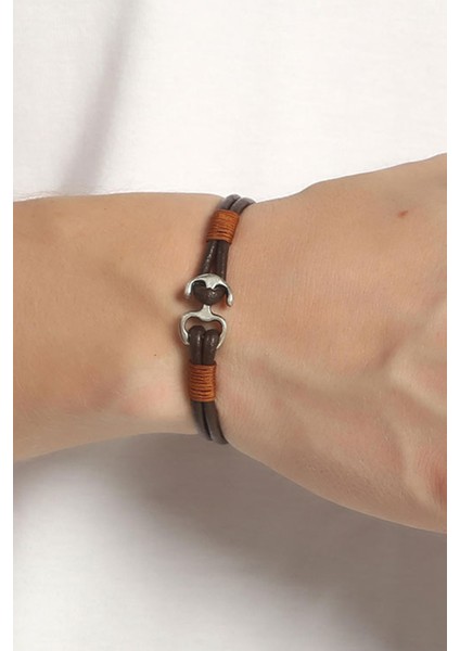 Deri Çapa Figür Unisex Bileklik 16 cm 1361-1658 fiyatları