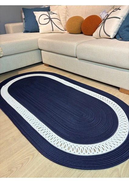 Lotus Jüt Hasırlı El Örgüsü Kilim