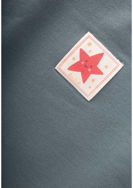 Etiket Detaylı Sweatshirt Takım 1-7 Yaş Çağla Yeşili modelleri