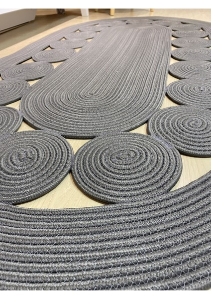 Cookie Jüt Hasırlı El Örgüsü Kilim modelleri