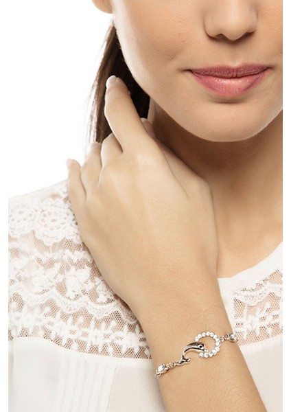 Halka ve Yunus Figür Zarif Kadın Bileklik 1361-1658