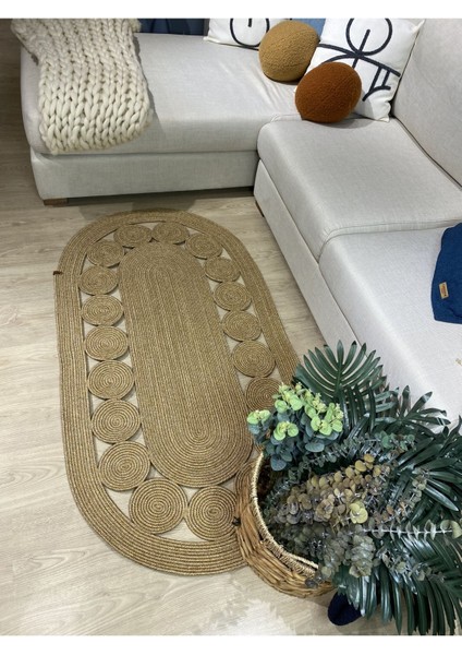 Cookie Jüt Hasırlı El Örgüsü Kilim modelleri