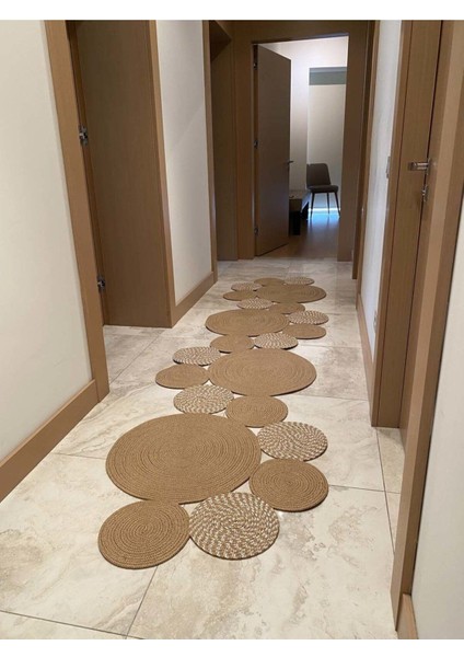 Snake Hasır Jüt Bej Yolluk Halı Kilim fiyatları