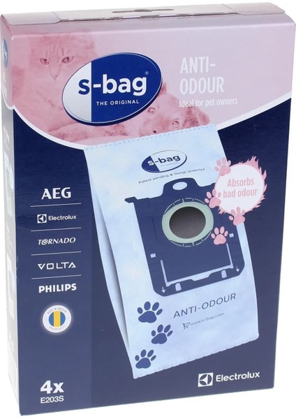 | S-Bag Anti-Odour Koku Önleyici Toz Torbası 4'lü - E203S fiyatları