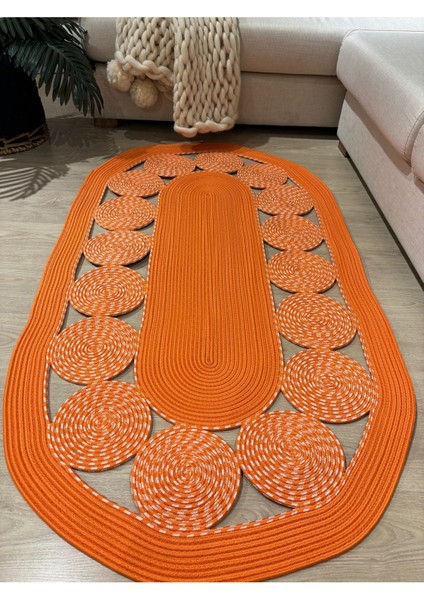 Cookie Jüt Hasırlı El Örgüsü Kilim fiyatları