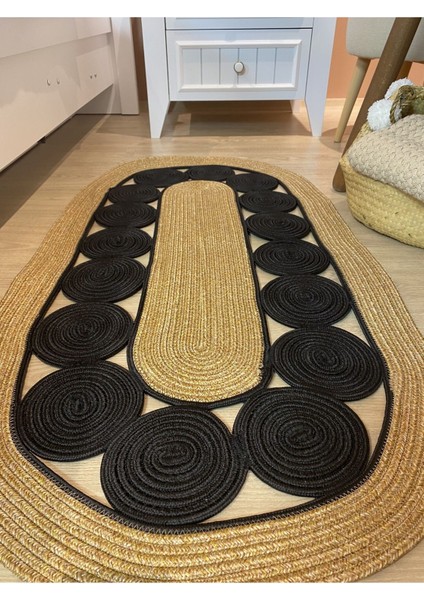 Cookie Jüt Hasırlı El Örgüsü Kilim fiyatları
