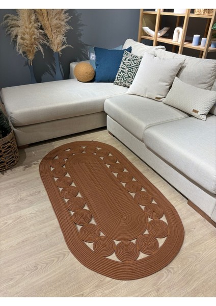 Cookie Jüt Hasırlı El Örgüsü Kilim fiyatları