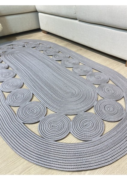 Cookie Jüt Hasırlı El Örgüsü Kilim fiyatları