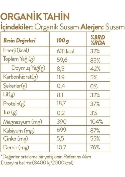 Kids Organik Çiğ Tahin 220 gr - Türkiye'den, Gerçek Susam Lezzeti, Katkı Maddesi İçermeyen ve Doğal İçerik fırsatları
