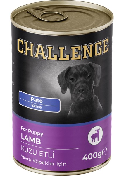 Pate Kuzu Etli Yavru Köpek Konservesi 400 gr