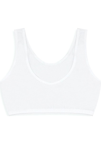 Kız Çocuk Büstiyer 3'lü Kalın Askılı Pedsiz (%96 Pamuk - %4 Elastan) fiyatları