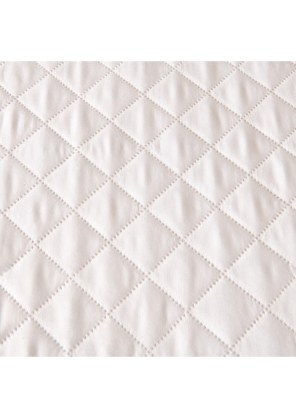 Soft Nando Basic Lastikli Alez - Beyaz - 100X200 cm